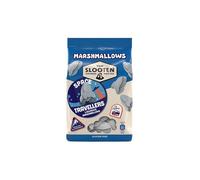 Van Slooten Space Travellers Liquorice Marshmallows, Salty Liquorice Flavour, Gluten-Free, 250g