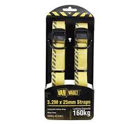 Van Vault S10680 4.5M x 25mm Endless Strap-Pair, Yellow