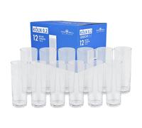 Van Well Kölsch Glasses Classic Beer Glasses with Fill Line 12 Pieces