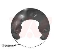 VAN WEZEL 0327372 Splash Panel, brake disc