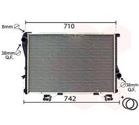 VAN WEZEL 06002233 Engine radiator