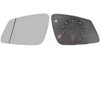 Mirror insert glass Left Aspherical 0633837 VAN WEZEL for BMW 1 Sports Hatch X1