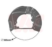 VAN WEZEL 0655372 Splash Panel, brake disc for BMW