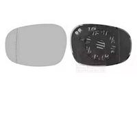 Mirror Glass, outside mirror for BMW E90 E93 E92 E91 VAN WEZEL 0667835 fits Left