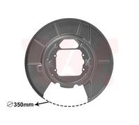VAN WEZEL 0685374 Brake disc backing plate