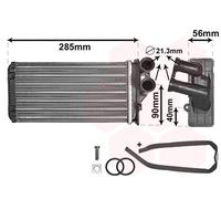 VAN WEZEL 09006239 Heater matrix