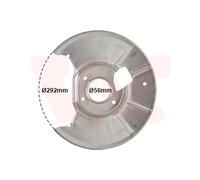 SPLASH GUARD BRAKE DISC 2754373 FOR MAZDA 6/Hatchback/Station/Wagon ATENZA 2.3L