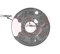 VAN WEZEL 3032373 Brake disc backing plate