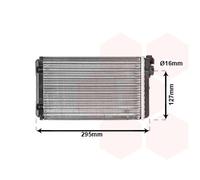 VAN WEZEL 37006116 Heater matrix