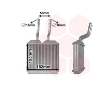 VAN WEZEL 37006197 Heat Exchanger, interior heating for OPEL