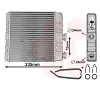 VAN WEZEL 37006321 Heat Exchanger, interior heating for OPEL
