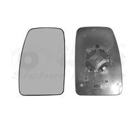 Mirror insert glass Left Convex 3799835 VAN WEZEL for OPEL RENAULT NISSAN