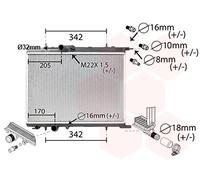 VAN WEZEL 40002300 Engine radiator