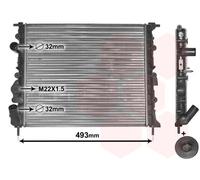 VAN WEZEL 43002197 Engine radiator