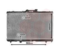 VAN WEZEL 53002147 Engine radiator