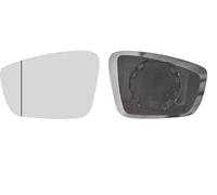 Mirror insert glass Left Aspherical 5701831 VAN WEZEL for VW SEAT SKODA