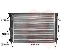 VAN WEZEL 58002039 Engine radiator