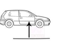 VAN WEZEL 5888408 Door molding