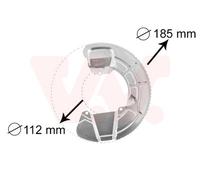 VAN WEZEL 5930372 Splash Panel, brake disc