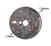 Brake drum shield 7620374 VAN WEZEL for SKODA ROOMSTER OCTAVIA I OCTAVIA I Combi