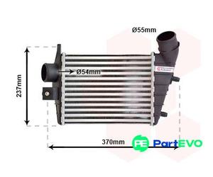 VAN WEZEL CHARGE AIR COOLER 01004085 FOR ALFA ROMEO