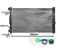 VAN WEZEL ENGINE COOLING RADIATOR 03002123 FOR AUDI VW