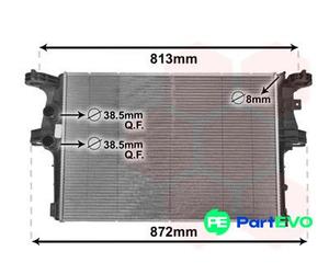 VAN WEZEL ENGINE COOLING RADIATOR 28002126