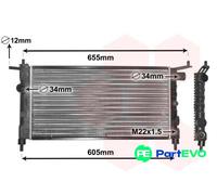 VAN WEZEL ENGINE COOLING RADIATOR 37002183 FOR OPEL