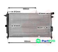 VAN WEZEL ENGINE COOLING RADIATOR 37002190 FOR OPEL
