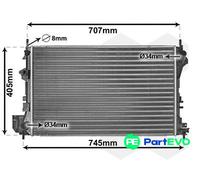 Van Wezel Autoparts Radiator 37002338 - for Saab & Opel Vectra/GTS/Signum Hatchback 2.0L
