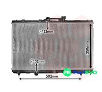 VAN WEZEL ENGINE COOLING RADIATOR 53002147 FOR TOYOTA