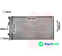 VAN WEZEL ENGINE COOLING RADIATOR 58002027 FOR SEAT VW