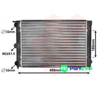 VAN WEZEL ENGINE COOLING RADIATOR 58002039 FOR VW