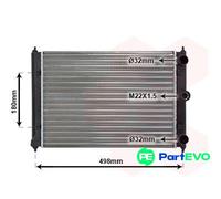 VAN WEZEL 58002092 Engine radiator
