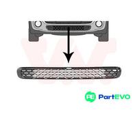 VAN WEZEL FRONT BUMPER VENTILATION GRILLE 0518590 FOR MINI