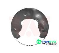 VAN WEZEL FRONT LEFT BRAKE DISC SPLASH GUARD 0327371 FOR AUDI
