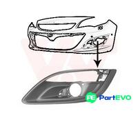 VAN WEZEL FRONT LEFT BUMPER VENTILATION GRILLE 3753591 FOR OPEL