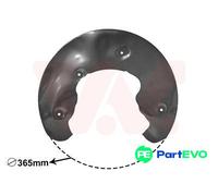 VAN WEZEL FRONT RIGHT BRAKE DISC SPLASH GUARD 0327372 FOR AUDI
