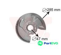 VAN WEZEL FRONT RIGHT BRAKE DISC SPLASH GUARD 3758372 FOR OPEL