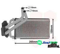 VAN WEZEL INTERIOR HEATING HEAT EXCHANGER 07006140 FOR CHRYSLER DODGE FIAT