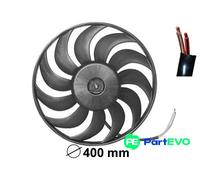 VAN WEZEL LEFT ENGINE COOLING FAN 0325747 FOR AUDI