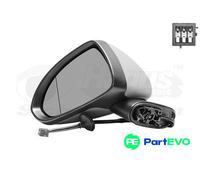 Exterior mirror Left Complete Mirror 3750805 VAN WEZEL for OPEL CORSA D CORSA E
