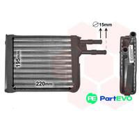 VAN WEZEL LEFT INTERIOR HEATING HEAT EXCHANGER 09006128