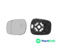 Mirror insert glass Left Aspherical 4311830 VAN WEZEL for RENAULT KANGOO Express