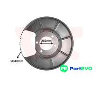 VAN WEZEL REAR LEFT BRAKE DISC SPLASH GUARD 1881373 FOR FORD