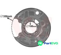 VAN WEZEL REAR LEFT BRAKE DISC SPLASH GUARD 3032373 FOR MERCEDES-BENZ