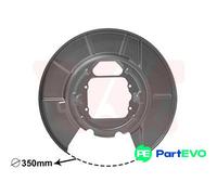 VAN WEZEL REAR RIGHT BRAKE DISC SPLASH GUARD 0685374 FOR BMW