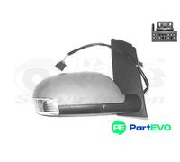 Exterior mirror Right Complete Mirror 5856818 VAN WEZEL for VW TOURAN