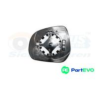 VAN WEZEL RIGHT EXTERIOR MIRROR MIRROR GLASS 3702838 FOR OPEL