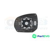 VAN WEZEL RIGHT EXTERIOR MIRROR MIRROR GLASS 4076838 FOR PEUGEOT